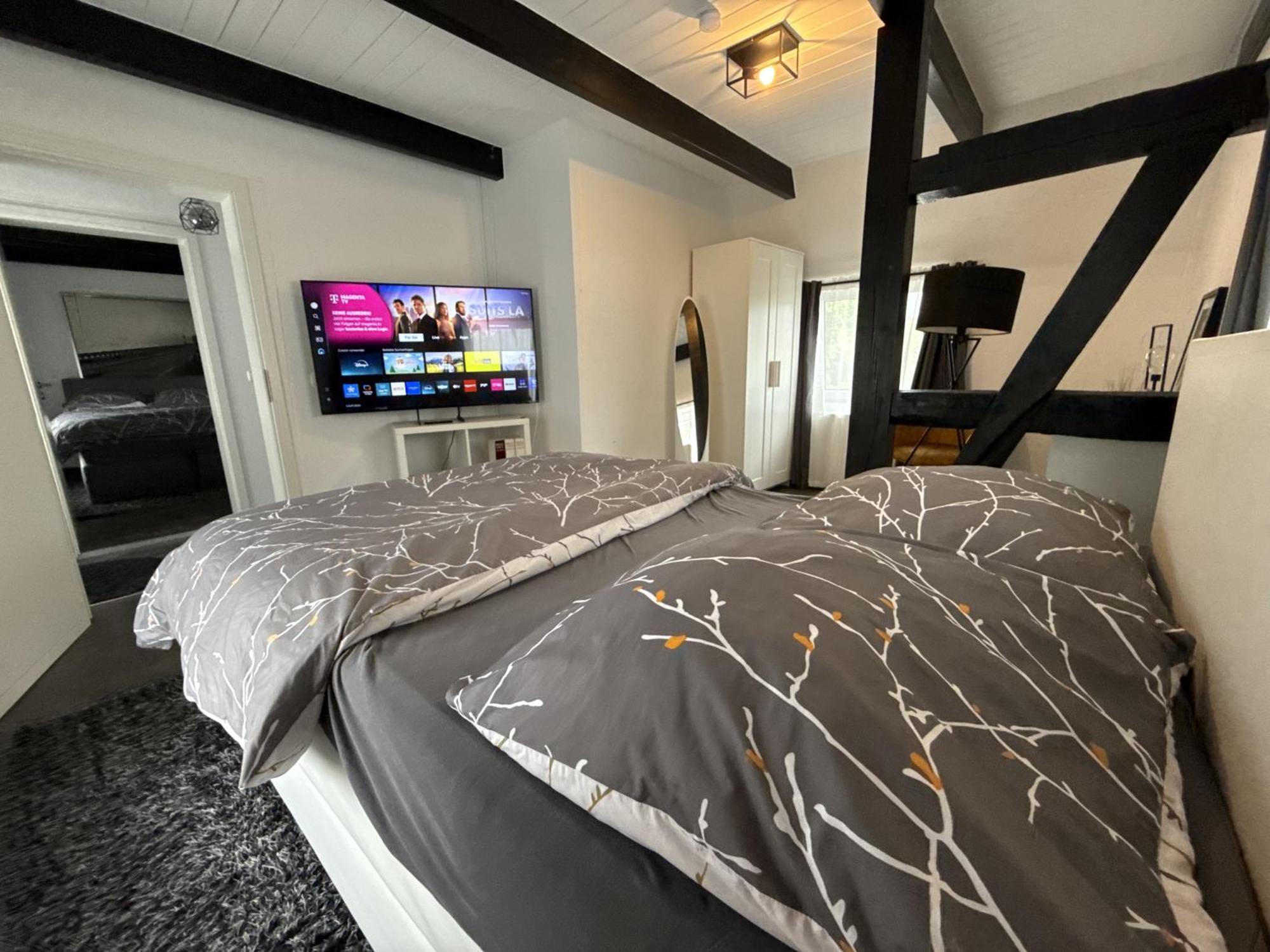 Fachwerkhaus Mit 2 Getrennten Schlafzimmern, Wohnzimmer Und Kueche Bückeburg Εξωτερικό φωτογραφία
