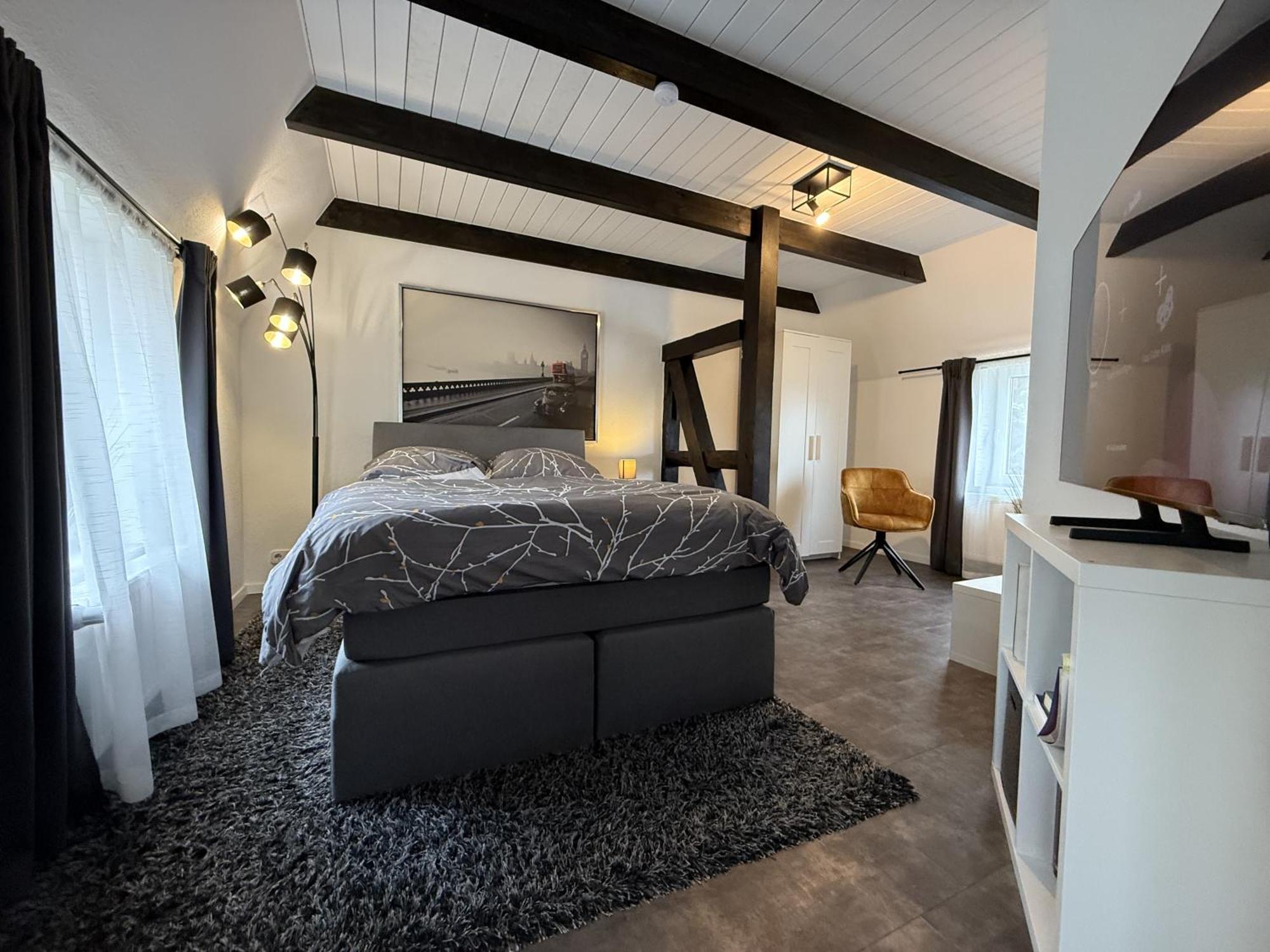Fachwerkhaus Mit 2 Getrennten Schlafzimmern, Wohnzimmer Und Kueche Bückeburg Εξωτερικό φωτογραφία