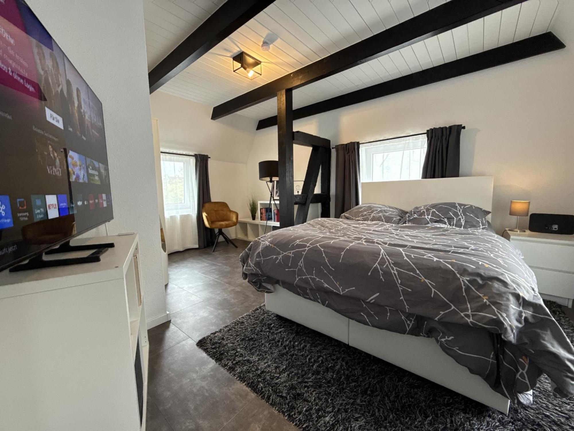 Fachwerkhaus Mit 2 Getrennten Schlafzimmern, Wohnzimmer Und Kueche Bückeburg Εξωτερικό φωτογραφία