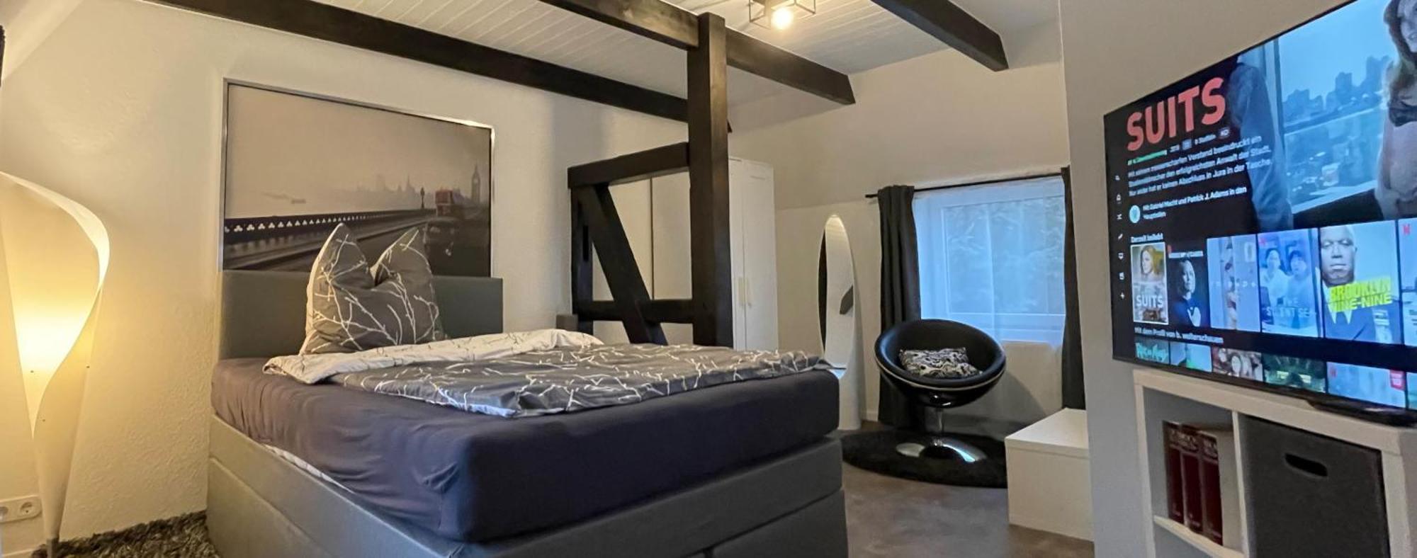 Fachwerkhaus Mit 2 Getrennten Schlafzimmern, Wohnzimmer Und Kueche Bückeburg Εξωτερικό φωτογραφία